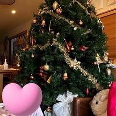 クリスマスツリー全長約2メートルの画像