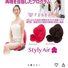 骨盤スリムスタイリーエアー　の画像