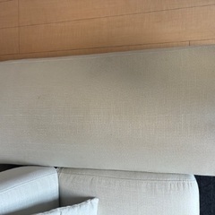 急募‼️オットマン付き　２人掛けソファベッドの画像