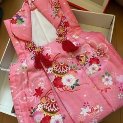 三歳 被布 着物セットの画像