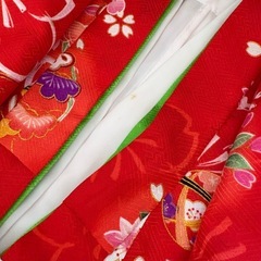 三歳 被布 着物セットの画像