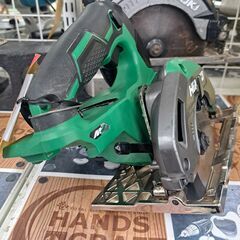 ✨HiKOKI　中古　C3605DA(SK)XPS　充電式 マルノコ　125ｍｍ 36V　充電器＋刃×1付き✨うるま市田場✨の画像