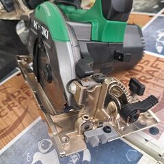 ✨HiKOKI　中古　C3605DA(SK)XPS　充電式 マルノコ　125ｍｍ 36V　充電器＋刃×1付き✨うるま市田場✨の画像