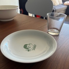 コップx1とプレートx1の画像