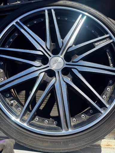 WORK varianza 19インチ アルミホイール4本 (ショボタイル) 相模原の