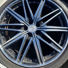 WORK varianza 19インチ アルミホイール4本の画像