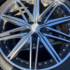 WORK varianza 19インチ アルミホイール4本の画像