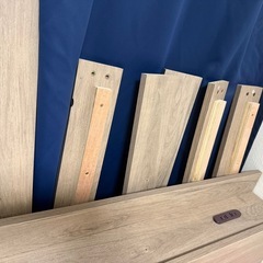 【受け渡し者決定】引き出し収納付きベッド 『Serest セレスト』 グレージュ　フレームのみの画像