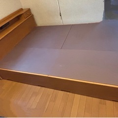 ナチュラル★ダブルベッドの画像