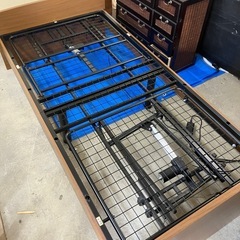 【バナナ苫小牧】ニトリ 電動介護ベッド Nスリープマット付き シングル 状態良好の画像