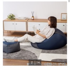 【決定済】ビーズクッション　大の画像