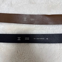 取引き中　メンズ　ベルト　2点の画像