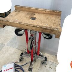 🐶【中古】三陽機器　AGE415-09　気圧リフト　あげ太郎　ホース付　150kg　4.15Ｍ※動作確認済みの画像