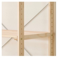 ニトリ　木製ラック 3段  2つの画像