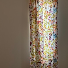 ボタニカル　カーテン　２枚セットの画像