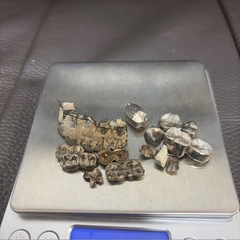 55.0g‼️銀歯 撤去冠 除去冠 金パラ パラジウム ブリッジ 歯科金属 金歯 歯科 などの画像