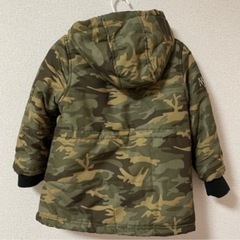 【120】
ミリタリーフードブルゾン…裏ボア・中綿の画像