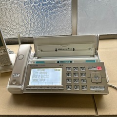 パナソニック　fax機能付き電話機KXーPZ720-Nの画像