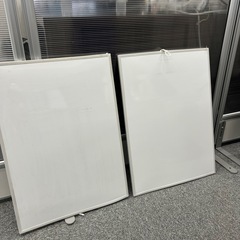 【お話中】ホワイトボード　2枚セットの画像