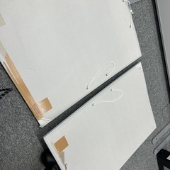 【お話中】ホワイトボード　2枚セットの画像