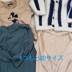 ベビー服子供服男の子服帽子マフラーの画像