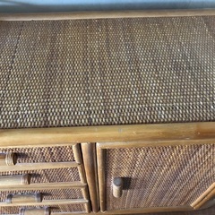 籐チェストの画像