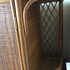 籐チェストの画像