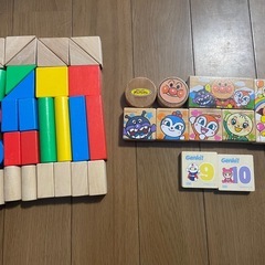 アンパンマン 積み木の画像
