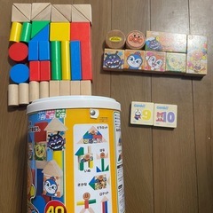 アンパンマン 積み木の画像