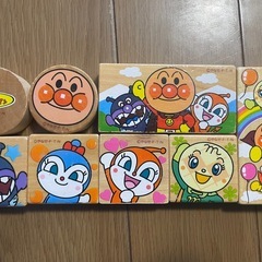 アンパンマン 積み木の画像