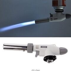 ガス トーチ バーナー カセットガス用 火力調整 自動点火 WS-516C　 新品未使用　高品質　仕入れ　問屋価格　卸価格　倒産品　まとめ買い歓迎　卸　おろし　卸し　アマゾン　amazon　引き上げ品　倒産品　ネット商材　フリマ商材　景品　コンペ　忘年会　新年会　クリスマス会　新品　未使用の画像