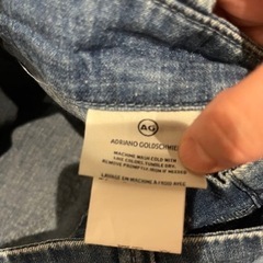 Theory とAGコラボワイドデニム 27の画像