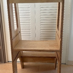 【無料】子供用 踏み台／ラーニングタワーの画像