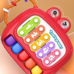 ピアノ おもちゃ キッズ キーボード 赤ちゃん 楽器 子供おもちゃ 知育玩具 指先訓練 聴覚発達 色認知 モンテッソーリ 多機能 恐竜ピアノ　 新品未使用　高品質　仕入れ　問屋価格　卸価格　倒産品　まとめ買い歓迎　卸　おろし　卸し　アマゾン　amazon　引き上げ品　倒産品　ネット商材　フリマ商材　景品　コンペ　忘年会　新年会　クリスマス会　新品　未使用の画像