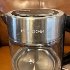 HAGOOGI 電気ケトル ガラス ケトル GEK-1201の画像