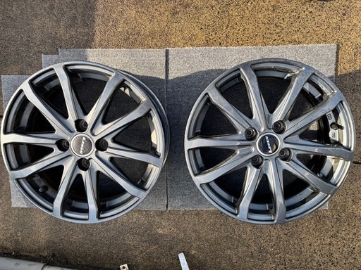 レーベン　4H　ホイール　15インチ　5.5J　1台分　スタッドレス用にいかがですか？