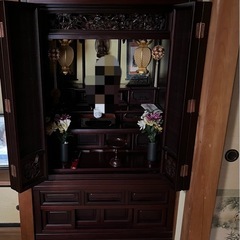 仏壇 本体のみの画像