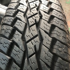 TOYO OPENCOUNTRY A/T EX 215 70 R16 & MOTOR FARMアルミホイール 4本セット ジムニー等の画像