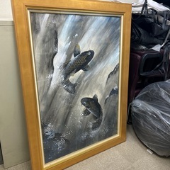 鯉　　　絵画の画像