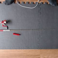 超小型　竿リールセット　1000円の画像
