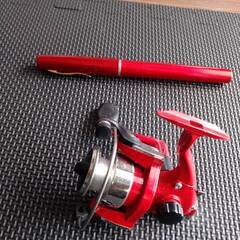 超小型　竿リールセット　1000円の画像