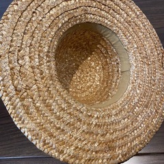 ※決まりました。新品　麦わら帽子の画像