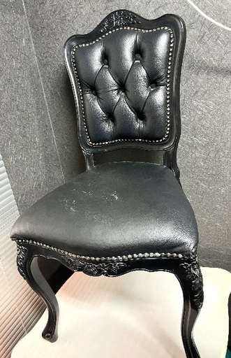 ヴィンテージ風本革チェア (ha) 目黒の椅子《チェア》の中古あげます