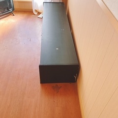 木製シックな大型TVボードの画像