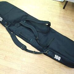 SALOMON スノーボードケース 160cmまで リュックタイプ ブラック ショルダー付き サロモン 札幌市 清田区 平岡の画像