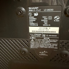 液晶テレビの画像