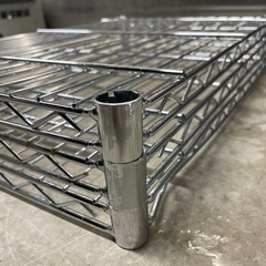 【引き取り限定】中古品　スチールラック　3段の画像