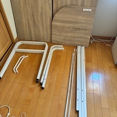 LOWYA　L字デスクの画像