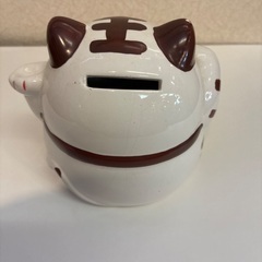 招き猫型　茶巾箱の画像