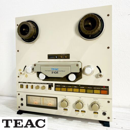 美品人気機 オープンリールデッキ TEAC X-10R 整備不要 動作良好 取説 人気機 動作良好 整備不要 オープンリールデッキ TEAC X-10R 取説付き